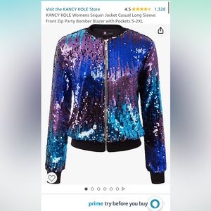 Taylor Swift Eras Tour 1989 Sequin Jacket